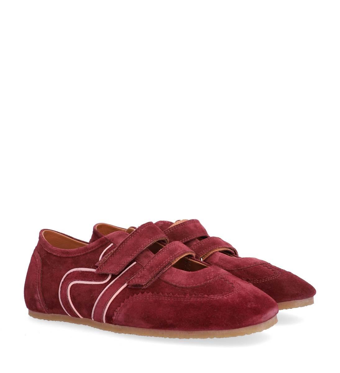 Sneakers - Bordo Suede 588